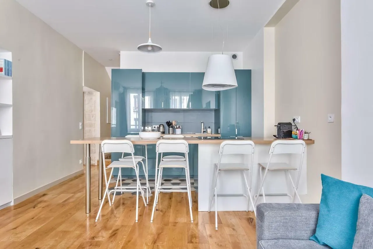 Amazing 2 Rooms Flat Near Bastille - An Ecoloflat Paris 0*,